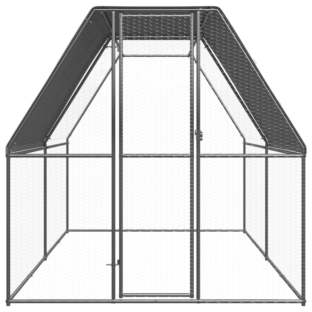 Vidaxl Poulet Coop 2x4x2 M