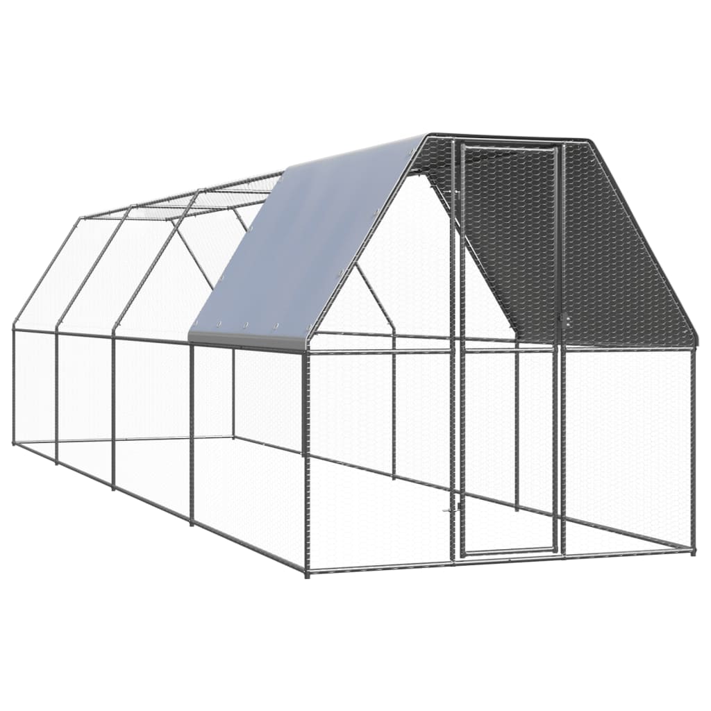 Vidaxl Poulet Coop 2x8x2 M