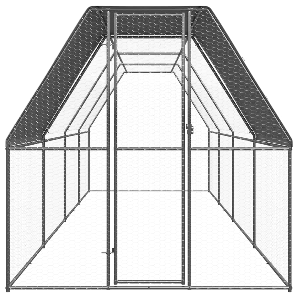 Vidaxl Poulet Coop 2x8x2 M