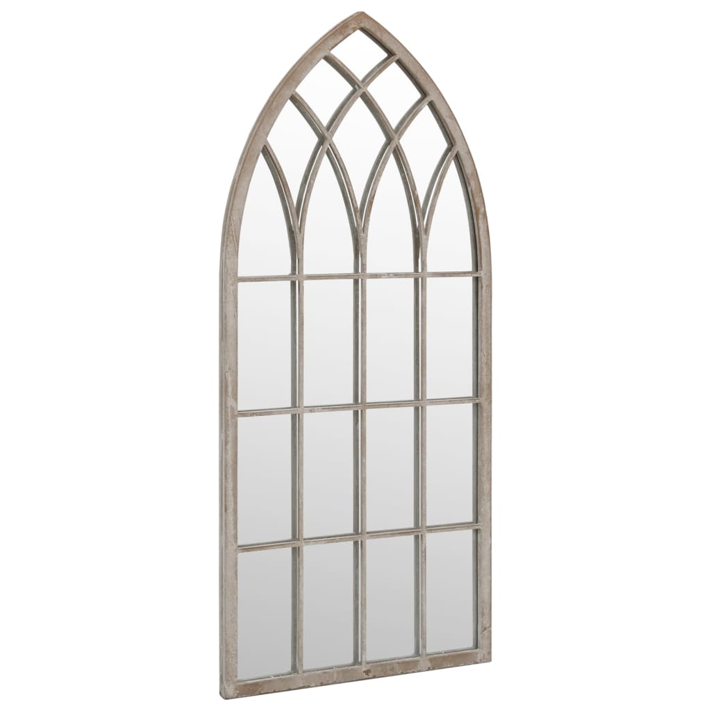 Vidaxl Garden Mirror 100x45 cm de sable de fer -colore