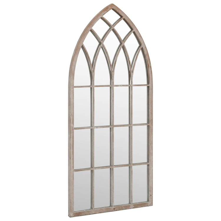Vidaxl Garden Mirror 100x45 cm de sable de fer -colore