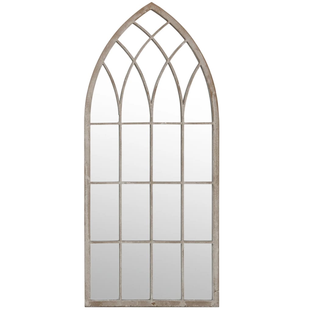 Vidaxl Garden Mirror 100x45 cm de sable de fer -colore