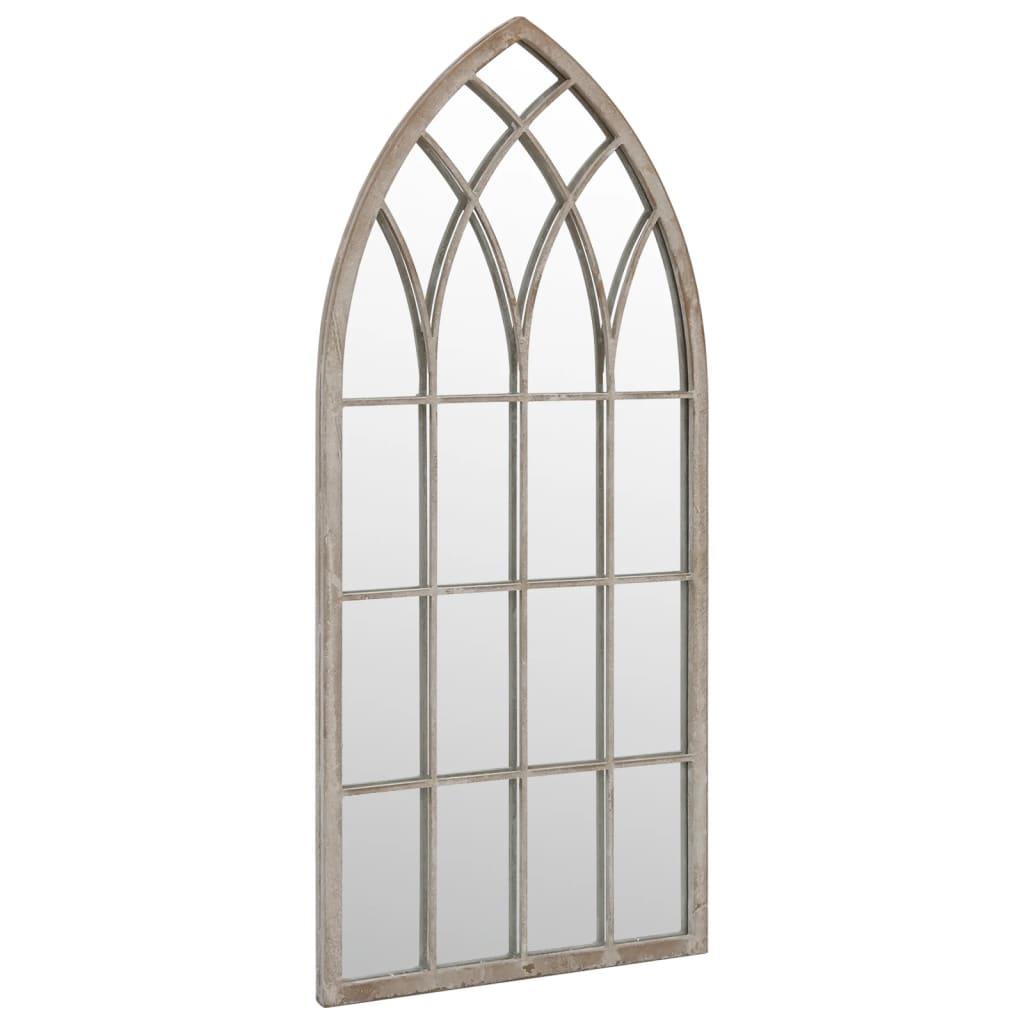 Vidaxl Garden Mirror 70x30 cm Sable de fer -colore