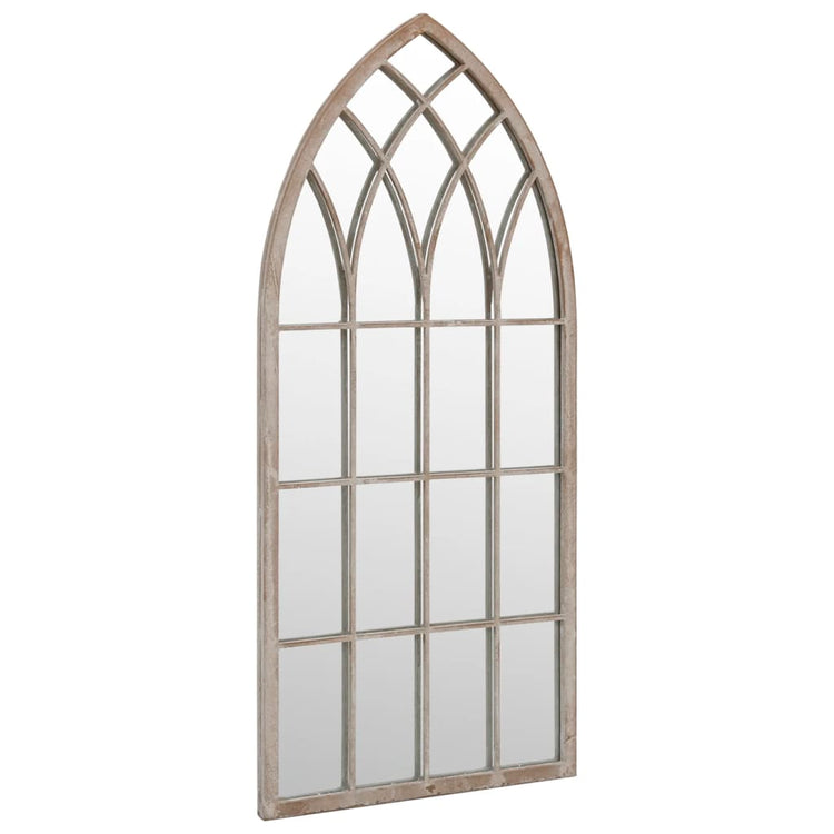 Vidaxl Garden Mirror 70x30 cm Sable de fer -colore