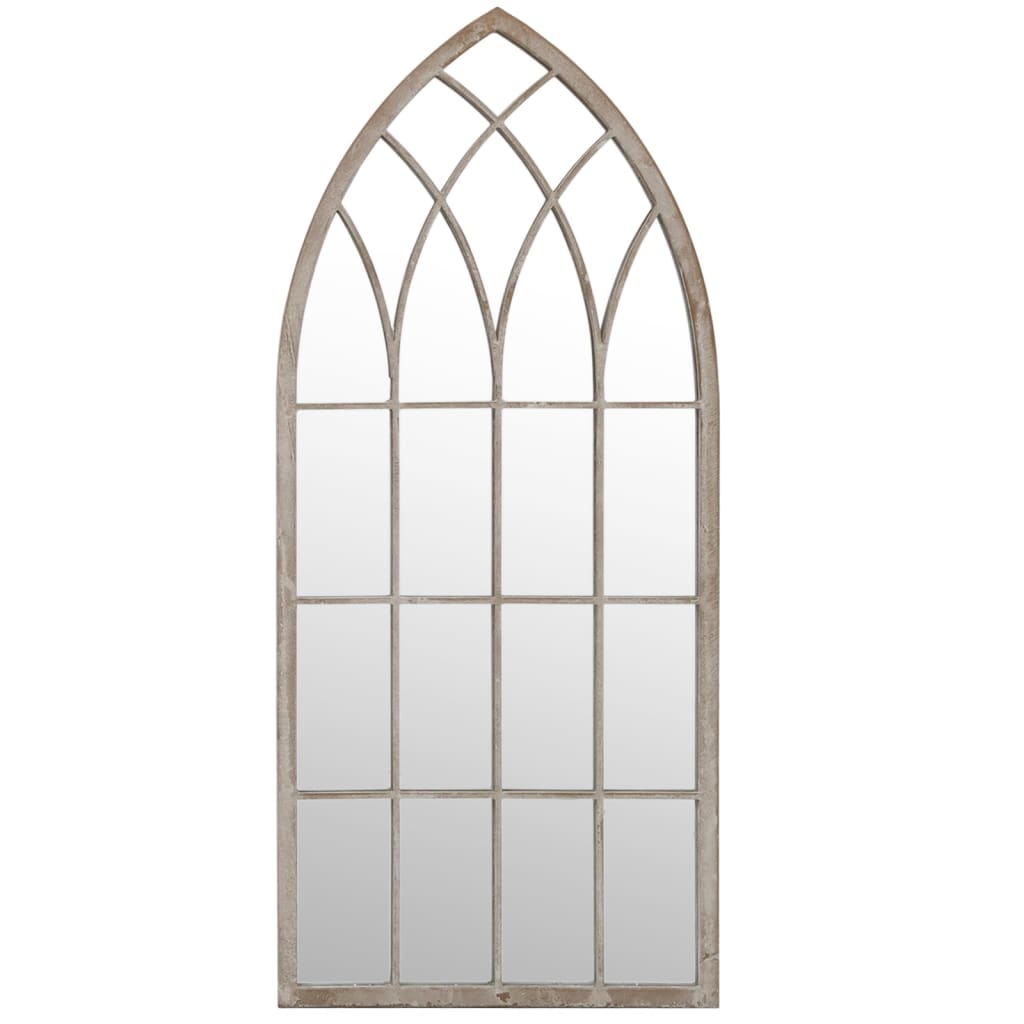 Vidaxl Garden Mirror 70x30 cm Sable de fer -colore