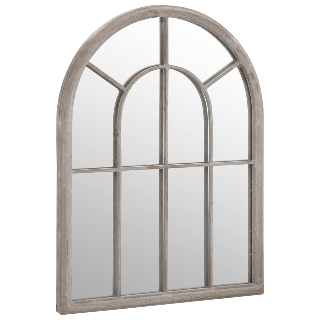 Vidaxl Garden Mirror 60x45 cm Sable de fer -colore