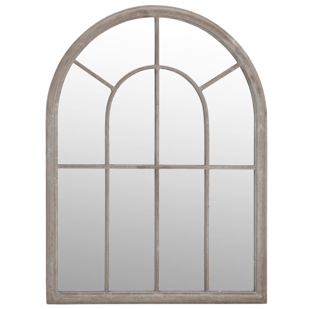 Vidaxl Garden Mirror 60x45 cm Sable de fer -colore