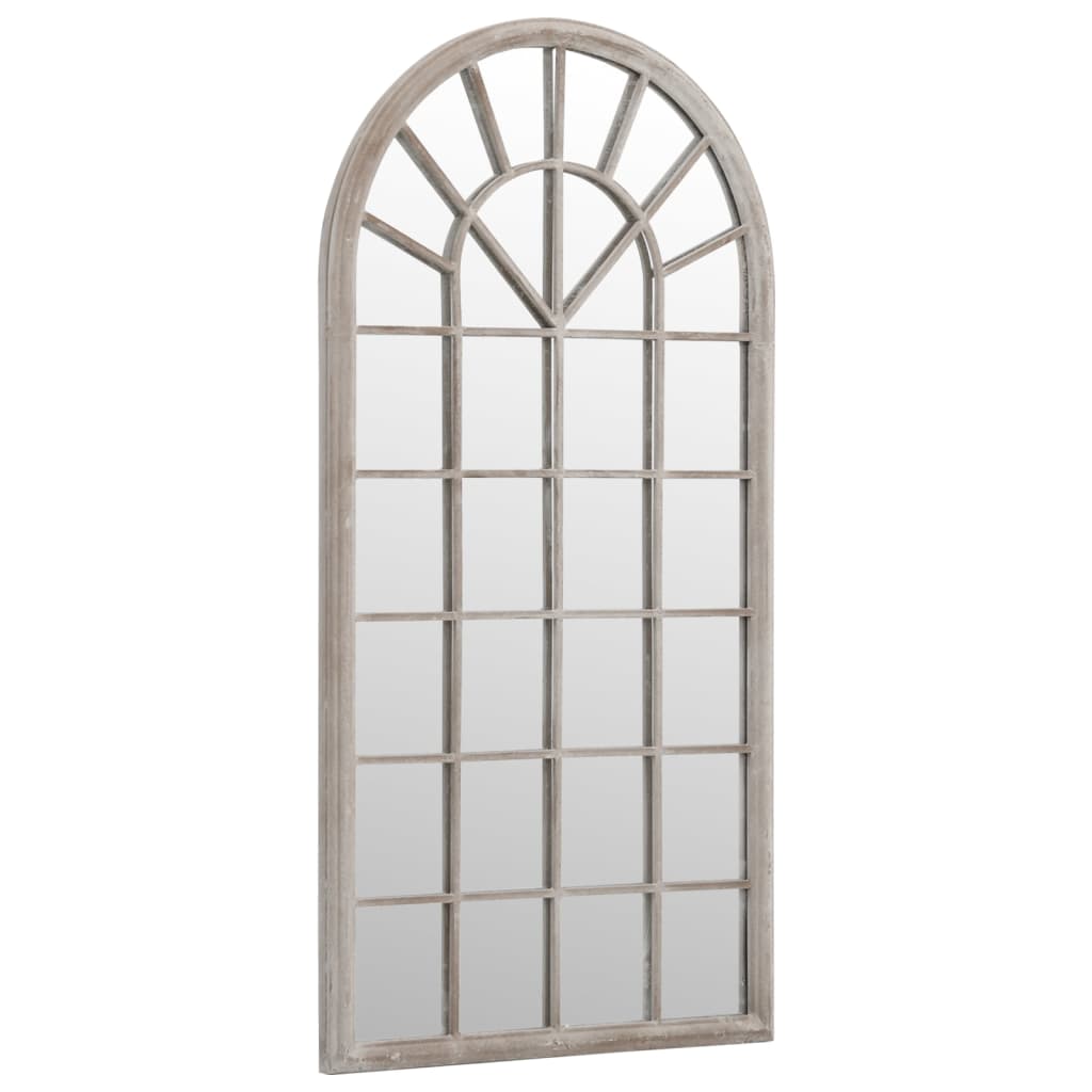 Vidaxl Garden Mirror 90x45 cm Sable en fer -colore