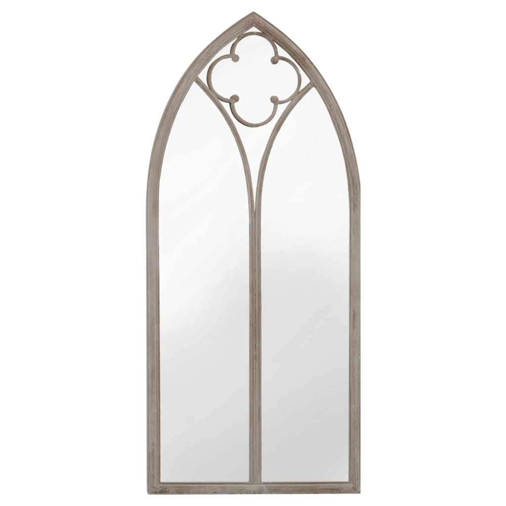Vidaxl Garden Mirror 100x45 cm de sable de fer -colore