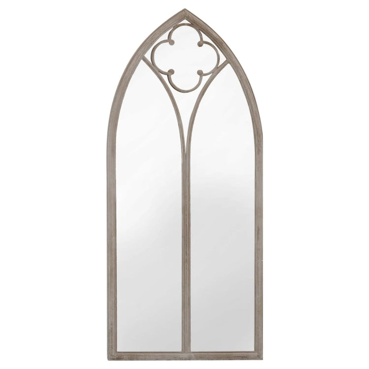 Vidaxl Garden Mirror 100x45 cm de sable de fer -colore