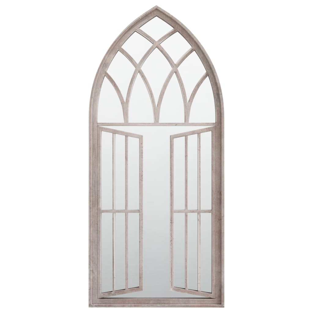Vidaxl Garden Mirror 100x45 cm de sable de fer -colore