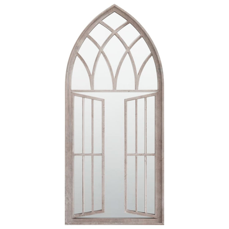 Vidaxl Garden Mirror 100x45 cm de sable de fer -colore