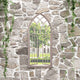 Vidaxl Garden Mirror 100x45 cm de sable de fer -colore