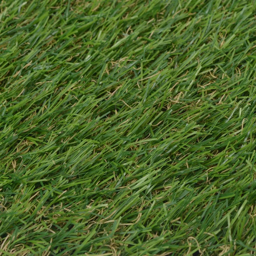 Vidaxl Grass artificiel 1x15 m 20 mm vert