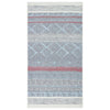 Vidaxl Rug 120x180 cm Coton rose et aqua