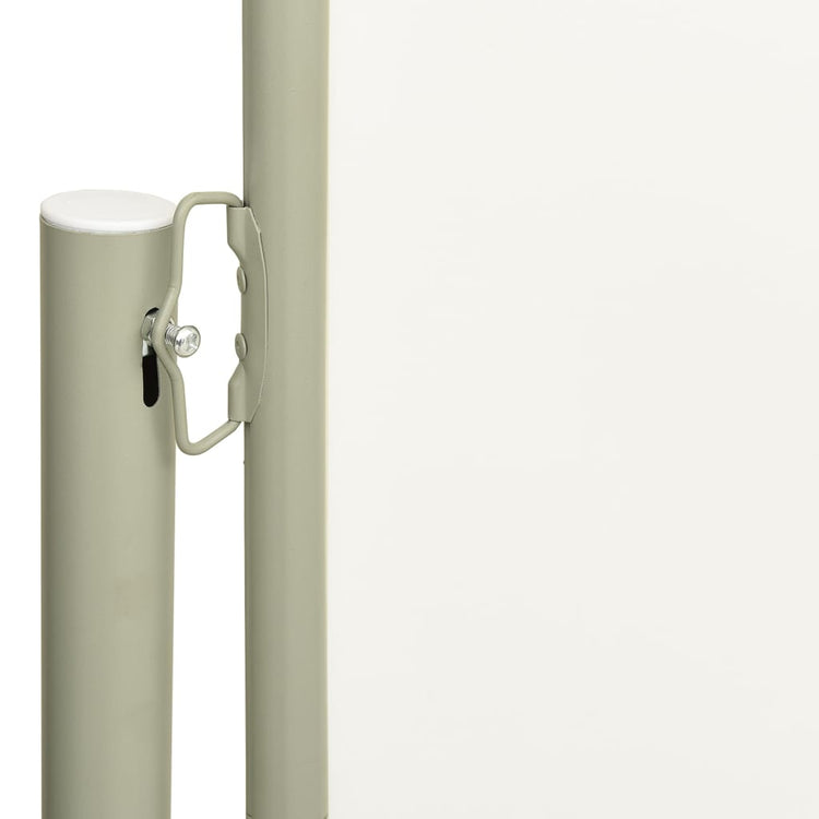 Écran de jardin vidaxl extensible 117x300 cm crème