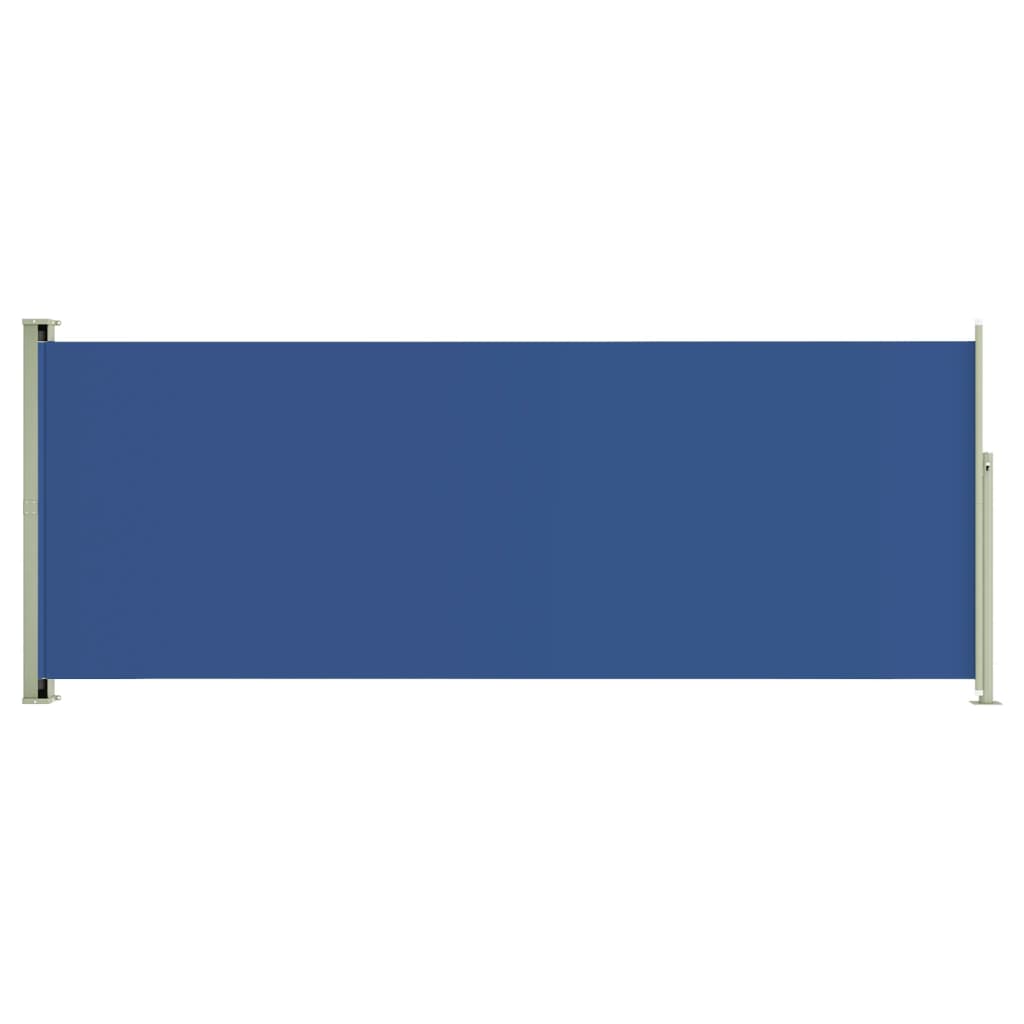 Pare-brise Vidaxl extensible 117x300 cm bleu