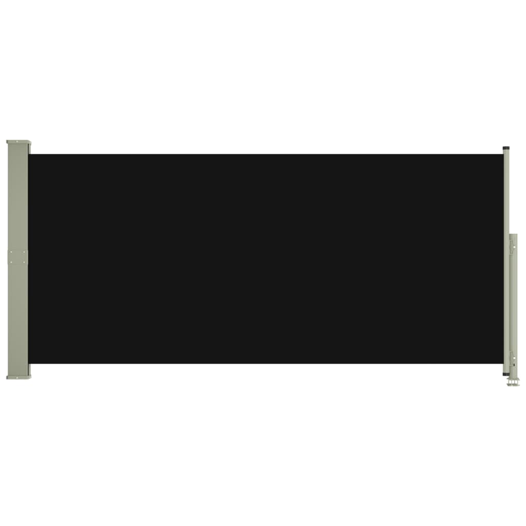 Écran de jardin vidaxl extensible 140x300 cm noir