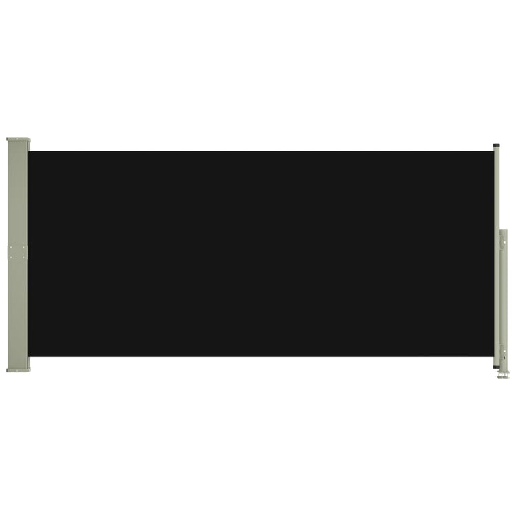 Écran de jardin vidaxl extensible 140x300 cm noir