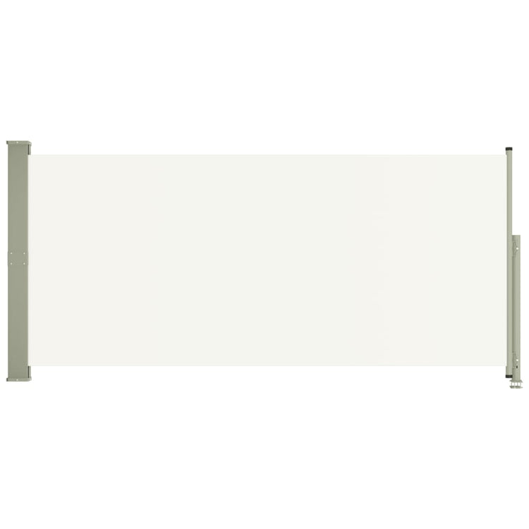 Écran de jardin vidaxl extensible 140x300 cm crème