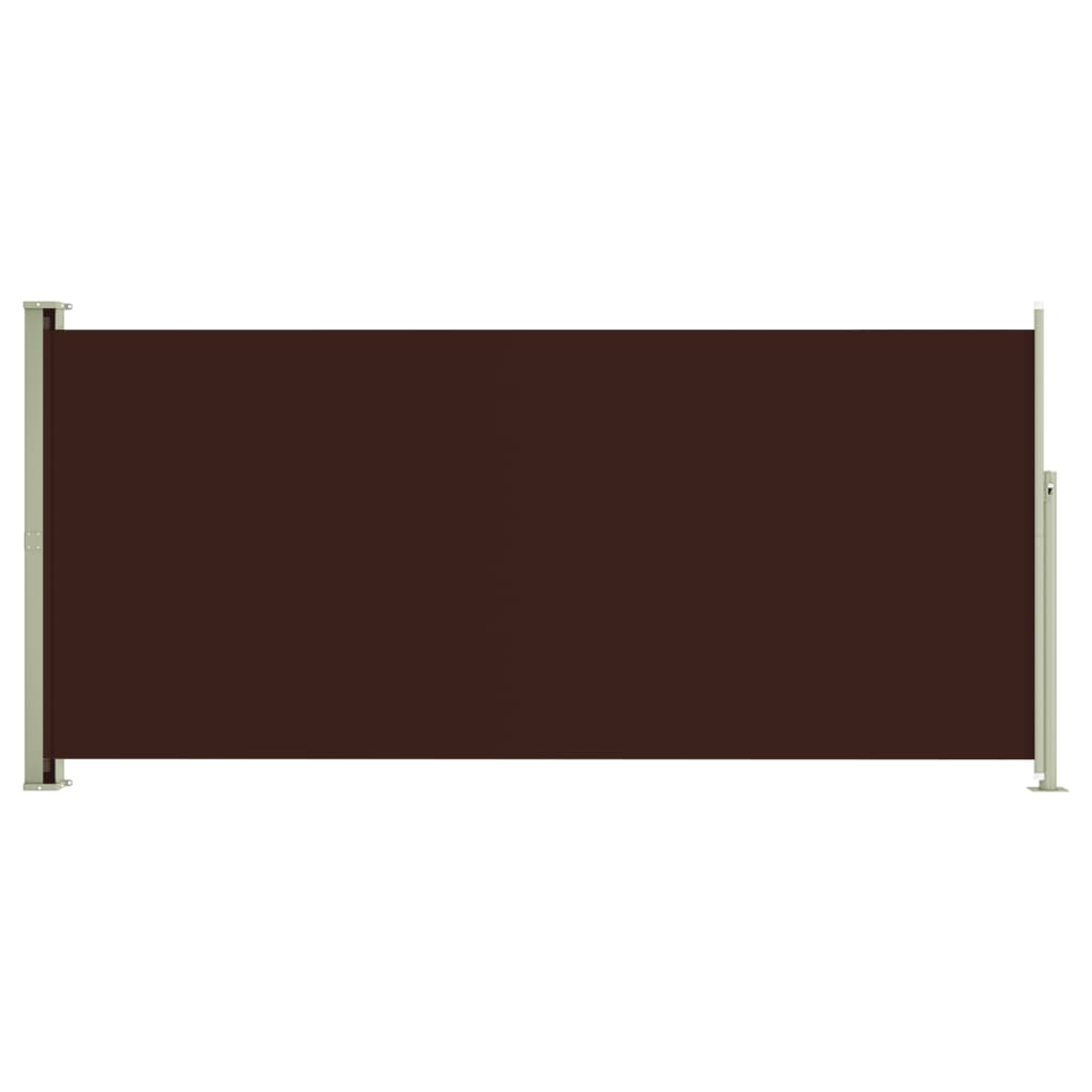 Écran de jardin vidaxl extensible 140x300 cm brun