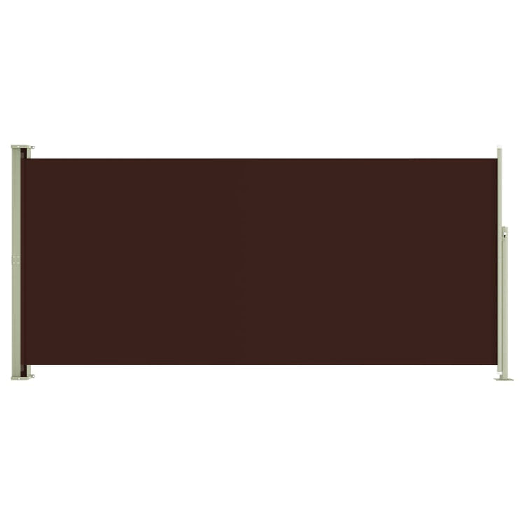 Écran de jardin vidaxl extensible 140x300 cm brun