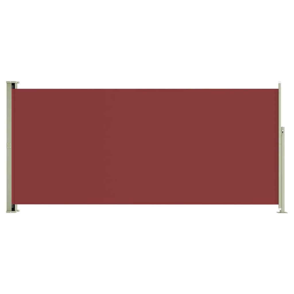 Écran de jardin vidaxl extensible 140x300 cm rouge