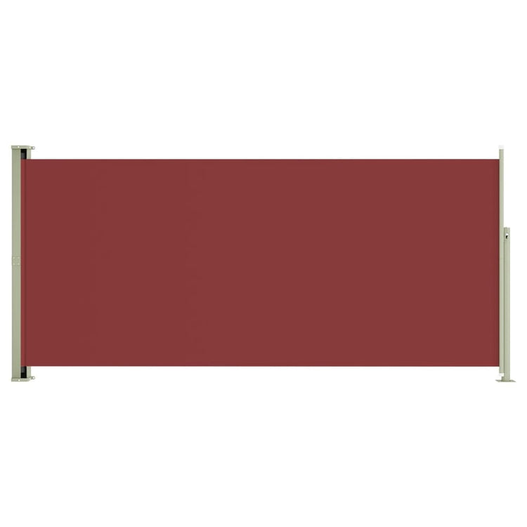 Écran de jardin vidaxl extensible 140x300 cm rouge