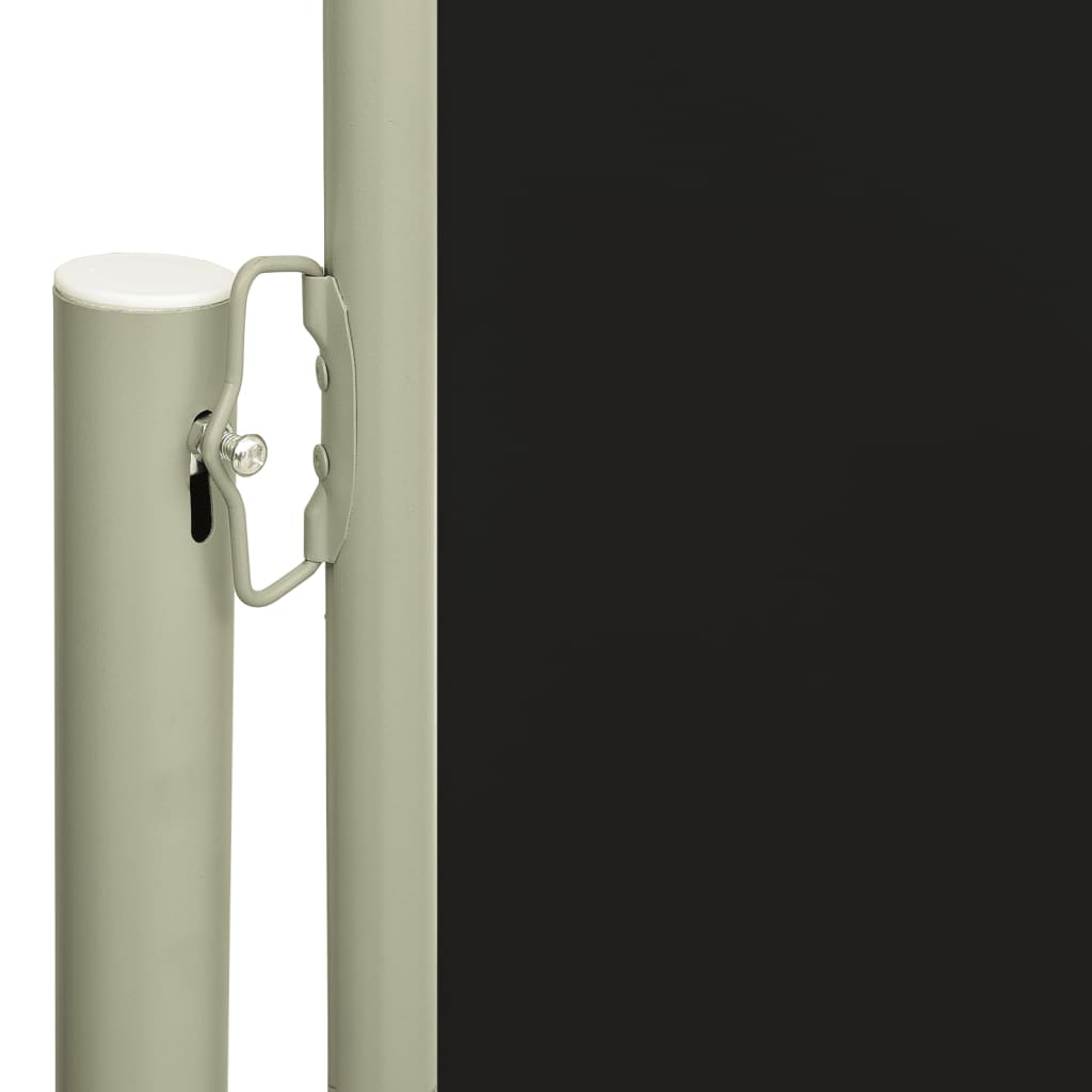 Écran de jardin vidaxl extensible 160x300 cm noir
