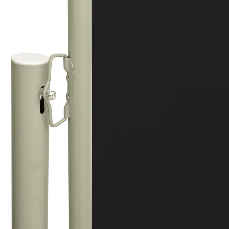 Écran de jardin vidaxl extensible 160x300 cm noir