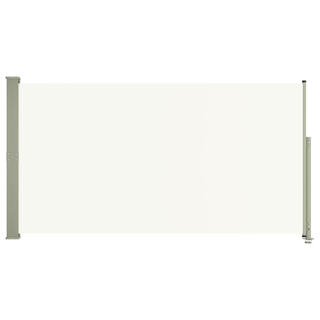 Écran de jardin vidaxl extensible 160x300 cm crème -colored