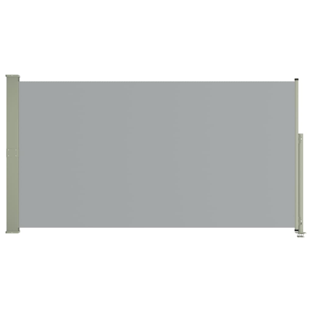 Écran de jardin vidaxl extensible 160x300 cm gris