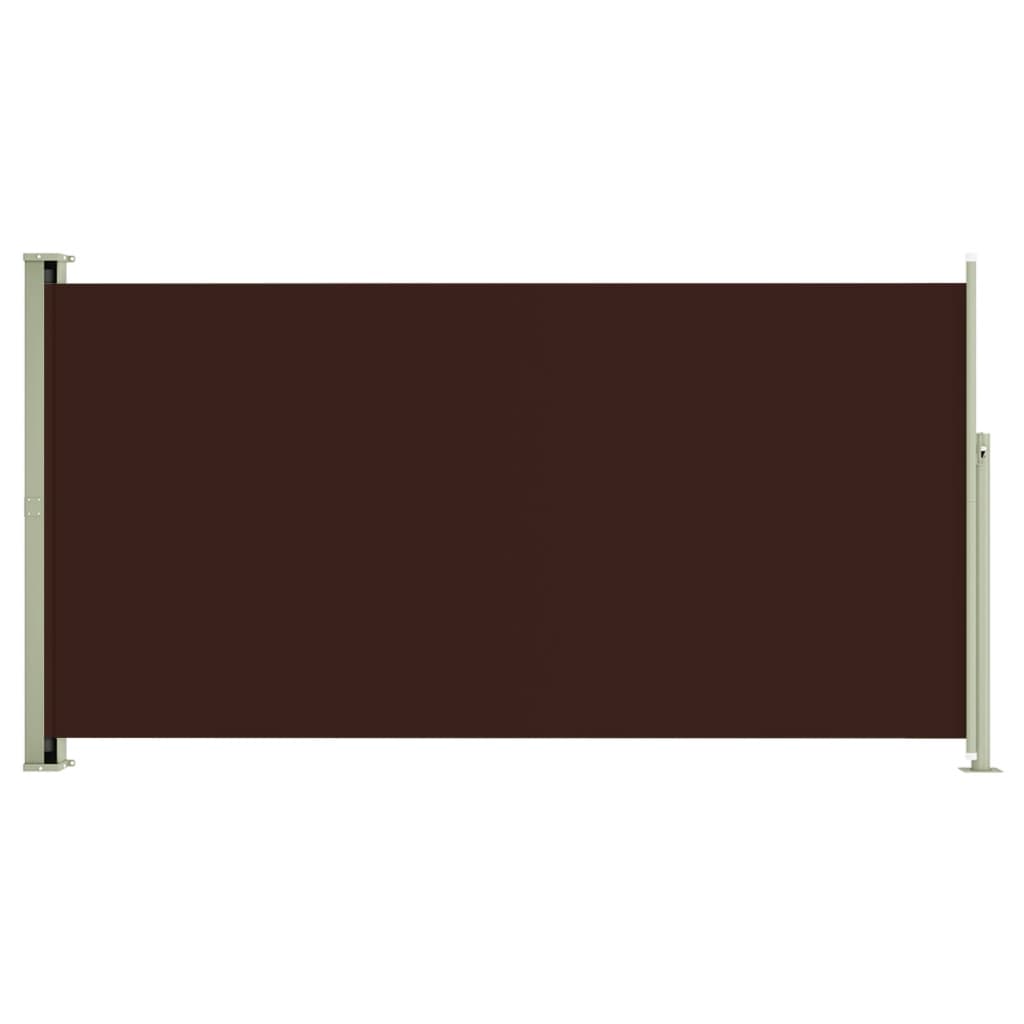 Écran de jardin vidaxl extensible 160x300 cm brun