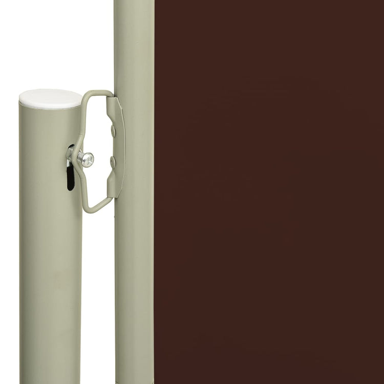 Écran de jardin vidaxl extensible 160x300 cm brun