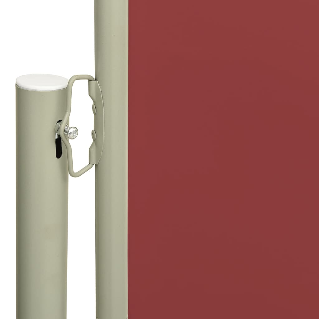 Écran de jardin vidaxl extensible 160x300 cm rouge