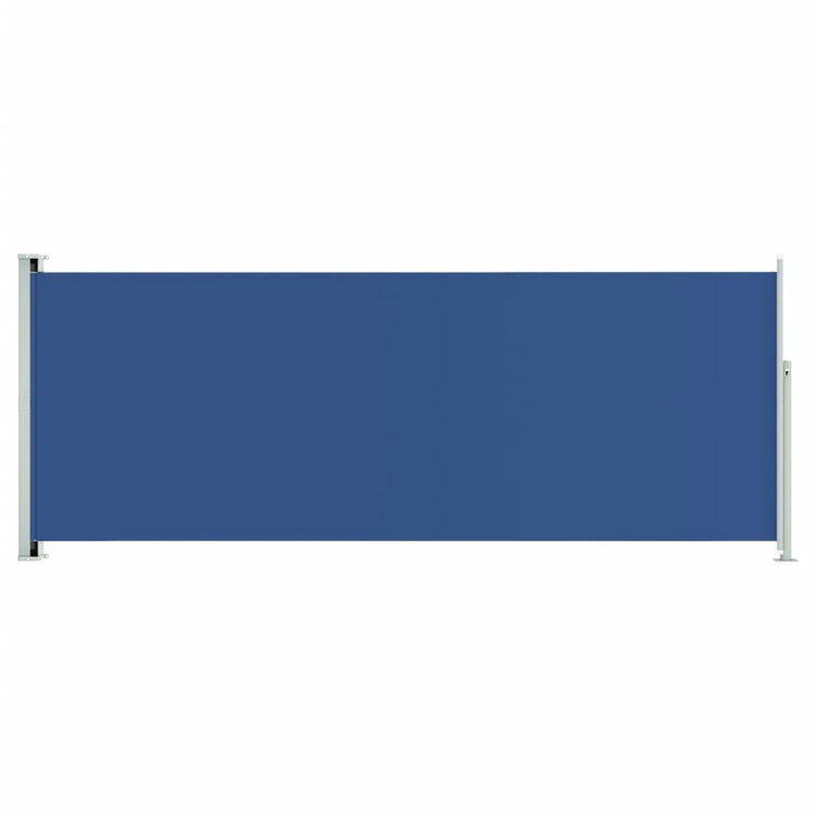 Pare-brise Vidaxl extensible 117x300 cm bleu