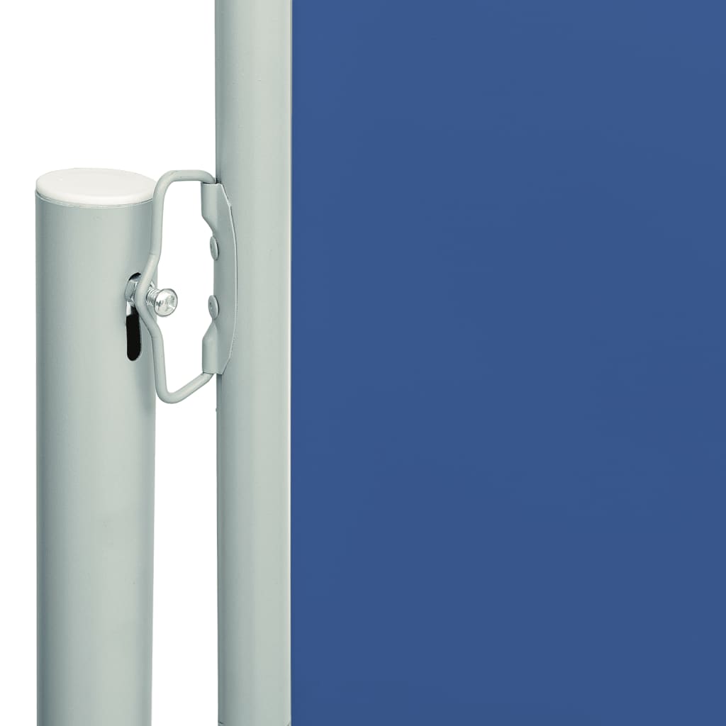 Pare-brise Vidaxl extensible 117x300 cm bleu