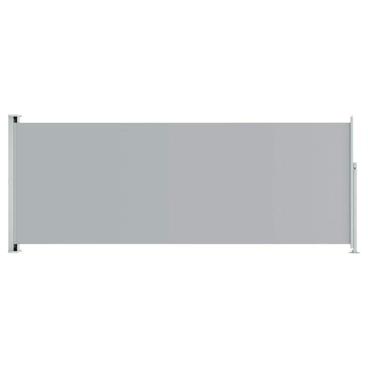 Écran de jardin vidaxl extensible 117x300 cm gris