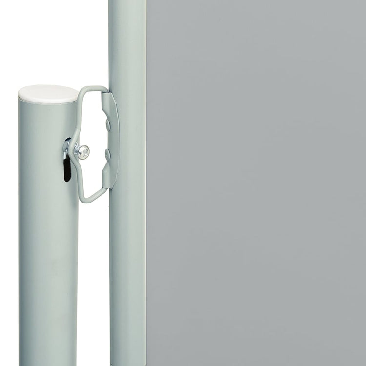 Écran de jardin vidaxl extensible 117x300 cm gris