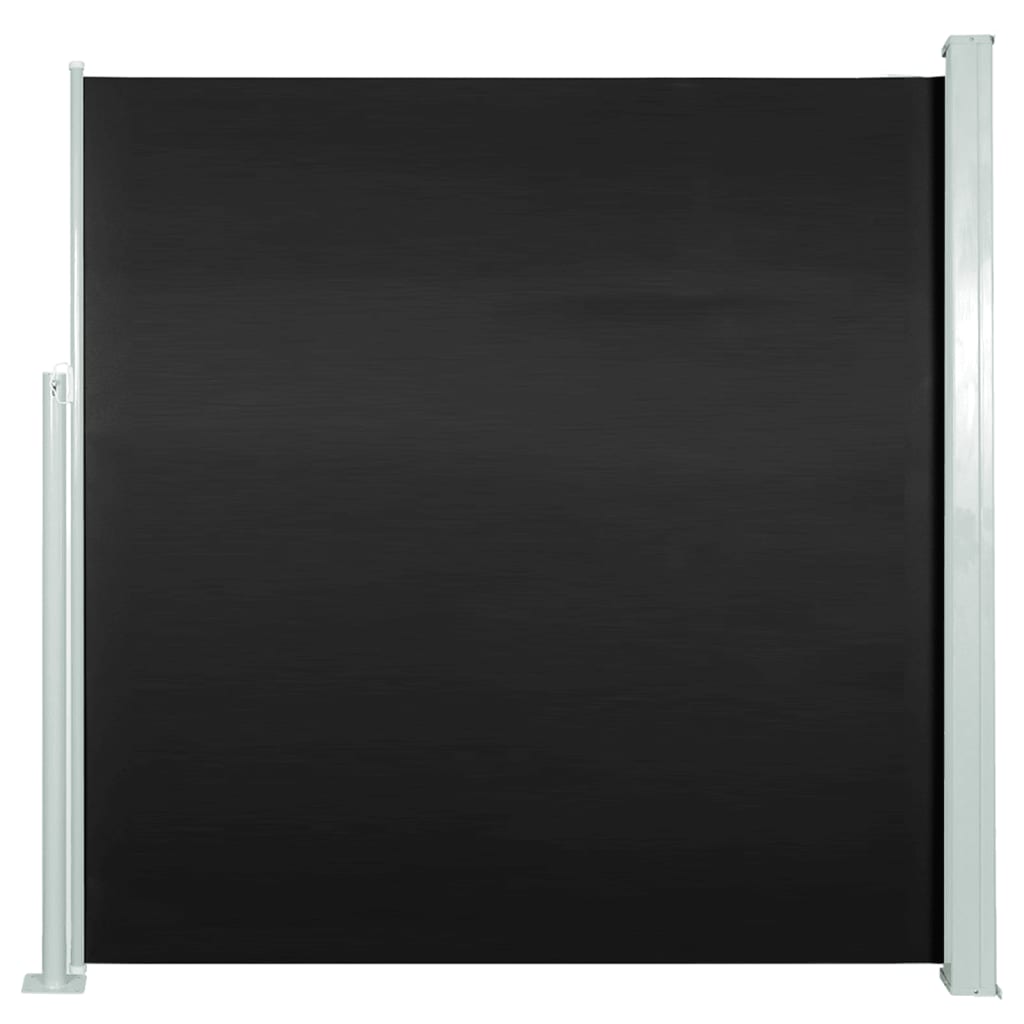 Écran de jardin vidaxl extensible 140x300 cm noir