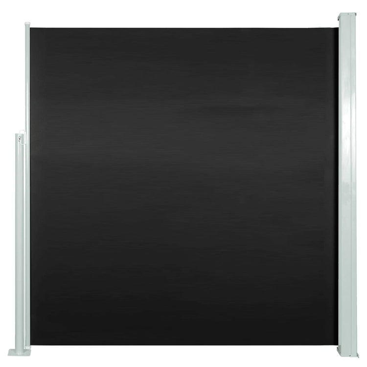Écran de jardin vidaxl extensible 140x300 cm noir