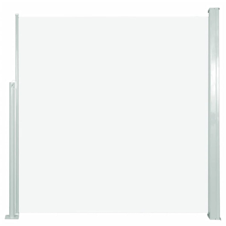 Écran de jardin vidaxl extensible 140x300 cm crème