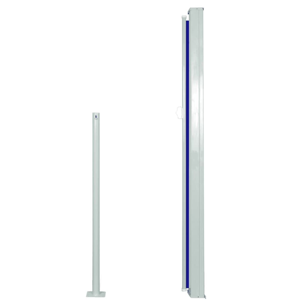 Écran de jardin vidaxl extensible 140x300 cm bleu