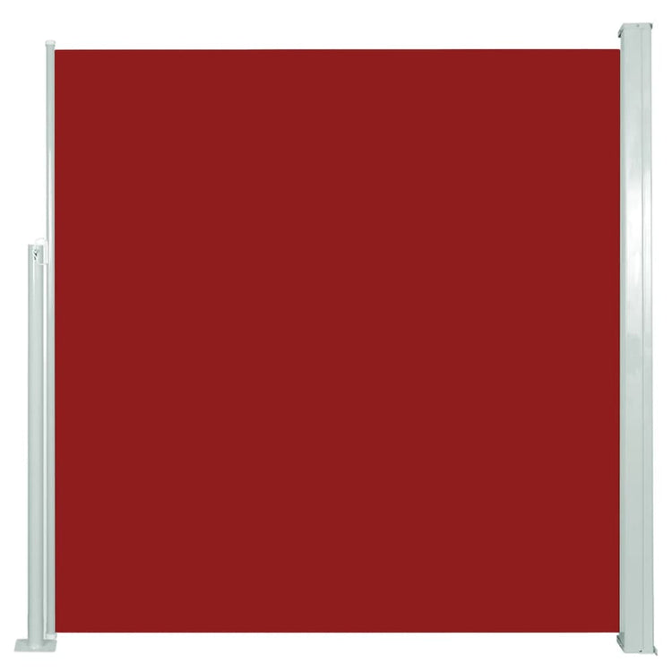 Écran de jardin vidaxl extensible 140x300 cm rouge
