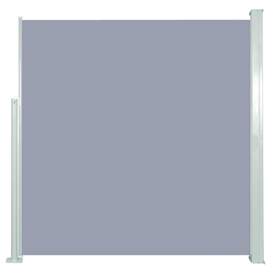 Écran de jardin vidaxl extensible 140x300 cm gris