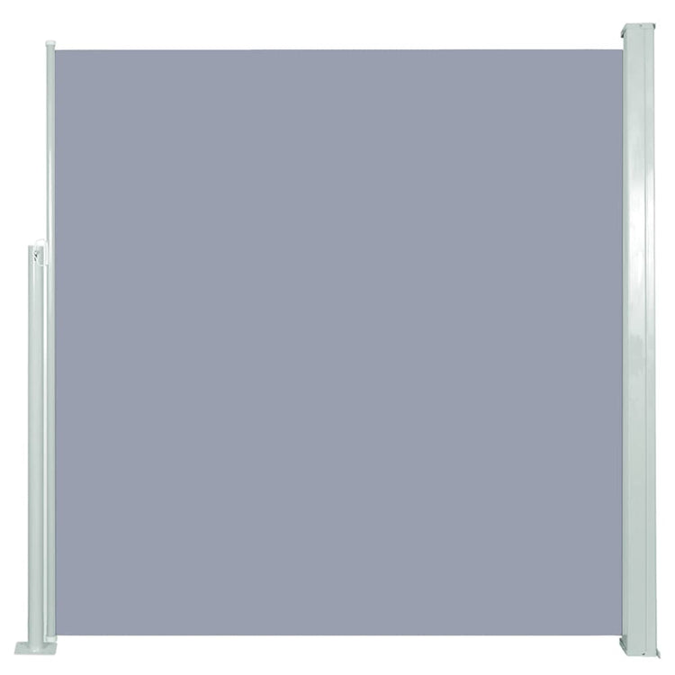 Écran de jardin vidaxl extensible 140x300 cm gris