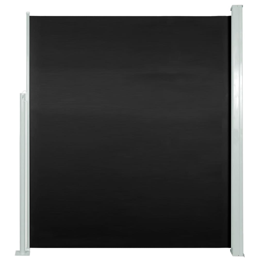 Écran de jardin vidaxl extensible 160x300 cm noir
