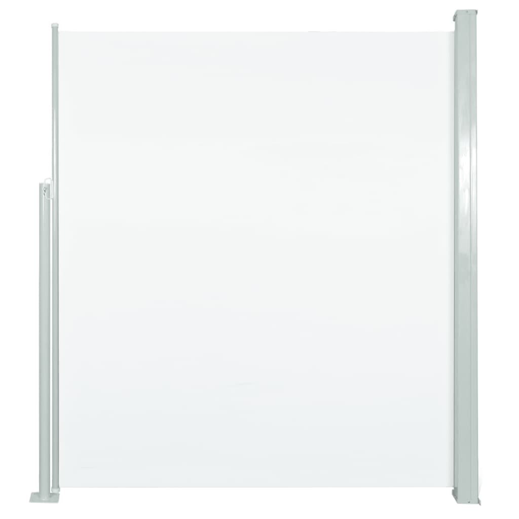 Écran de jardin vidaxl extensible 160x300 cm crème -colored