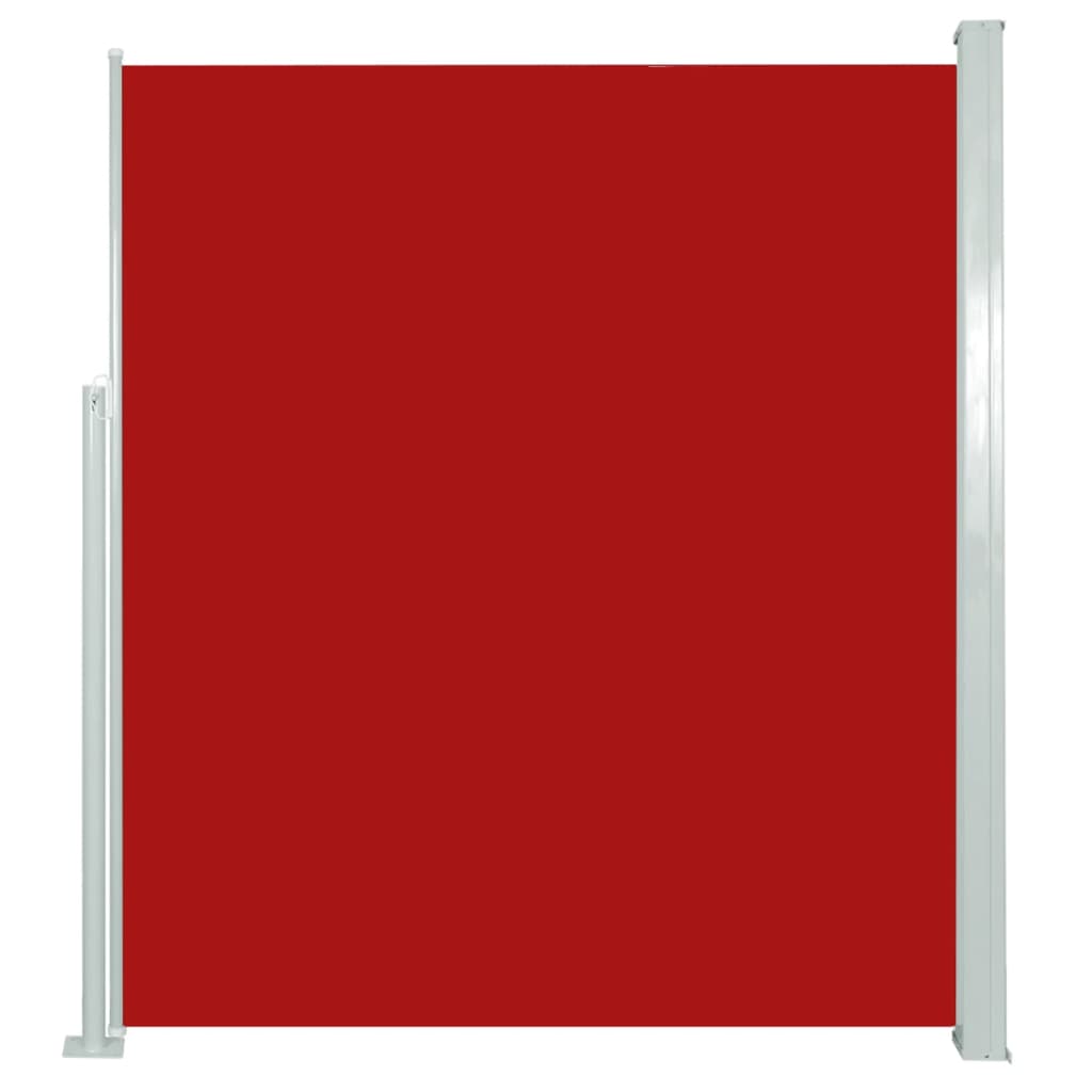 Écran de jardin vidaxl extensible 160x300 cm rouge