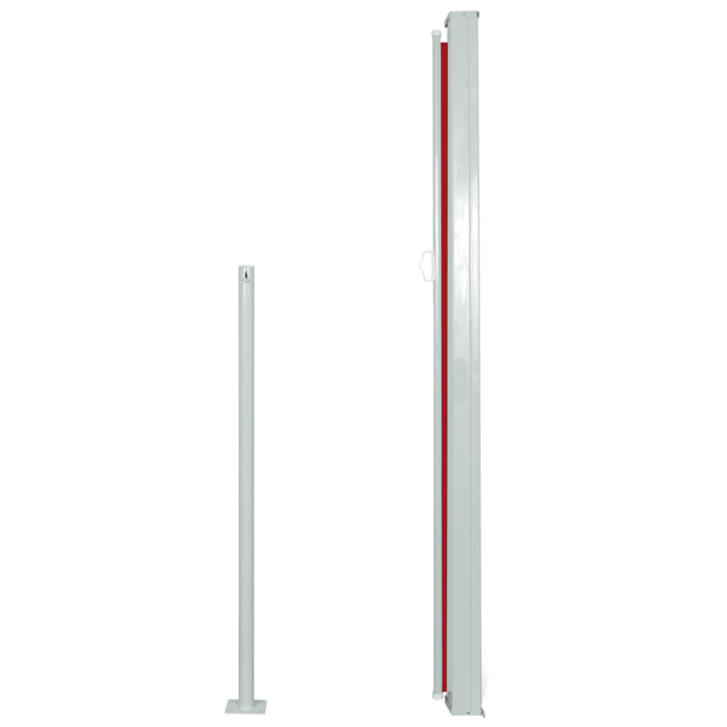 Écran de jardin vidaxl extensible 160x300 cm rouge